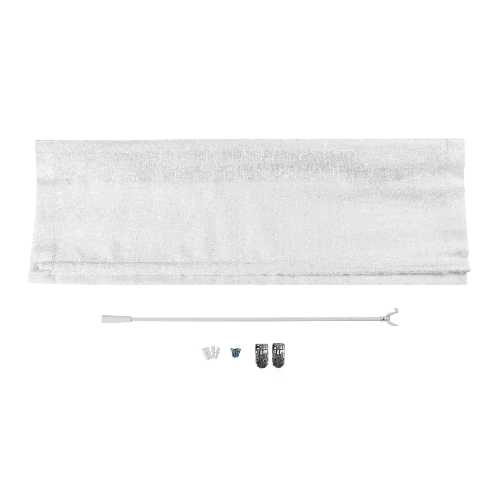 Zoe Linen Roman Shade Cordless